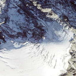 Satellite imagery of Mont Collon, CH