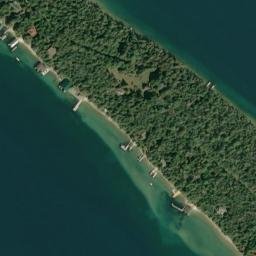 Satellite imagery of Fishery Island Point, US