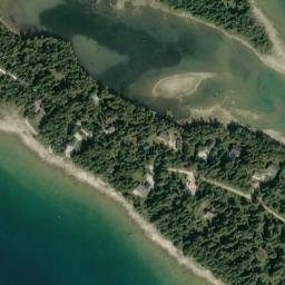 Satellite imagery of Beaver Tail Point, US