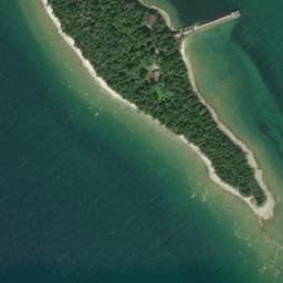 Satellite imagery of ALBANY — NGS QK0559 — Detour Township, US, US