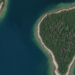 Satellite imagery of Barbed Point, US
