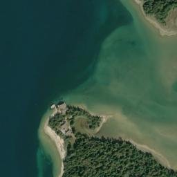 Satellite imagery of Point Shab-wa-way, US