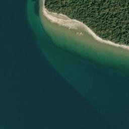 Satellite imagery of Point Shab-wa-way, US