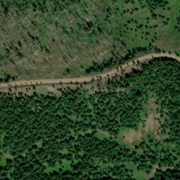 Satellite imagery of Hoodoo Ridge, US