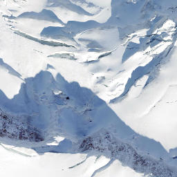 Satellite imagery of Aiguille du Croissant, CH