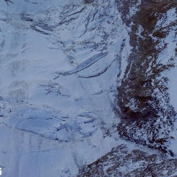 Satellite imagery of Breithorn, CH
