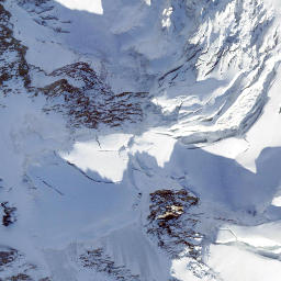 Satellite imagery of Breithorn, CH