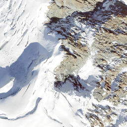 Satellite imagery of Breithorn, CH