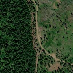 Satellite imagery of Hoodoo Ridge, US