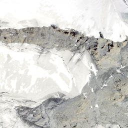 Satellite imagery of Aiguille du Croissant, CH
