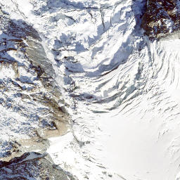 Satellite imagery of Klein Matterhorn, CH