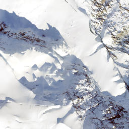 Satellite imagery of Breithorn, CH