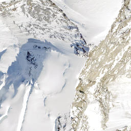 Satellite imagery of Dufourspitze, CH