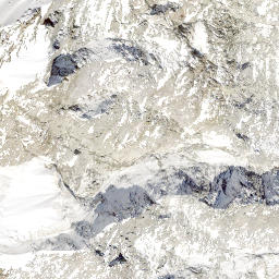 Satellite imagery of Dufourspitze, CH