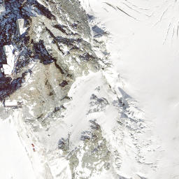 Satellite imagery of Klein Matterhorn, CH