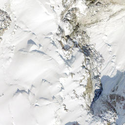 Satellite imagery of Dufourspitze, CH