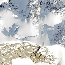 Satellite imagery of Lyskamm Orientale, CH