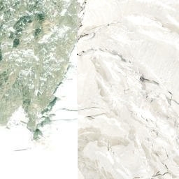 Satellite imagery of Mont Dolent, CH