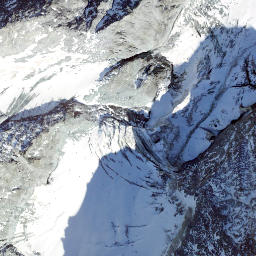 Satellite imagery of Aiguille du Vélan, CH