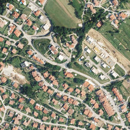 Satellite imagery of The Roman fortress Castra, SI