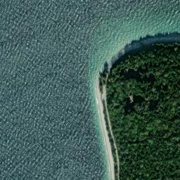 Satellite imagery of Point aux Pins, US