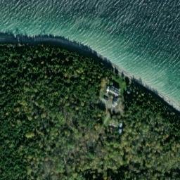 Satellite imagery of Point aux Pins, US