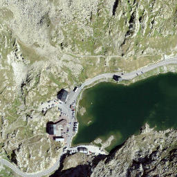 Satellite imagery of Great Saint Bernard Pass, CH