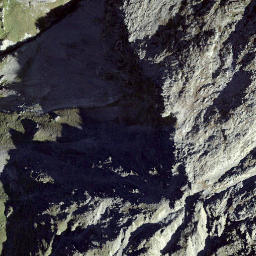 Satellite imagery of Great Saint Bernard Pass, CH