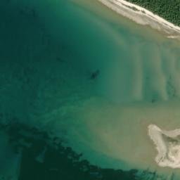 Satellite imagery of Point La Barbe, US
