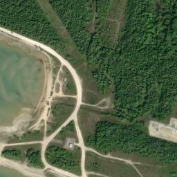 Satellite imagery of Point La Barbe, US