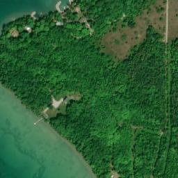 Satellite imagery of Tennent's Point, CA