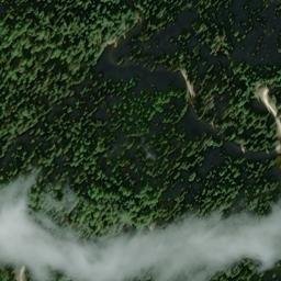 Satellite imagery of Bluebird Placer Mine, US