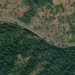 Satellite imagery of Huddleson Bluff, US