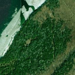 Satellite imagery of Cathedral Rock, CA