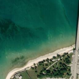 Satellite imagery of Old Mackinac Point, US