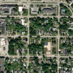 Satellite imagery of Old Mackinac Point, US