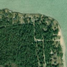 Satellite imagery of Point Nipigon, US