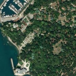 Satellite imagery of Castello di Miramare, IT
