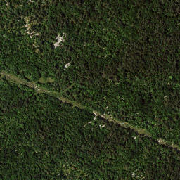 Satellite imagery of Lipica, boundary stone, HR