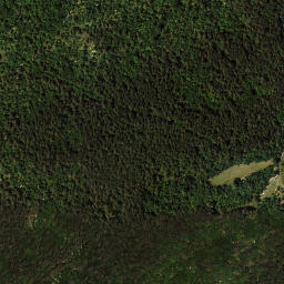 Satellite imagery of Lipica, boundary stone, HR
