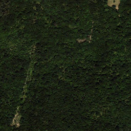 Satellite imagery of Lokev, boundary stone, HR