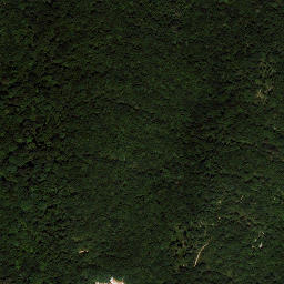 Satellite imagery of Lokev, boundary stone, IT