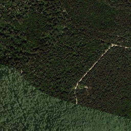 Satellite imagery of Lokev, boundary stone, IT