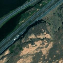 Satellite imagery of Cabbage Rock (historical), US