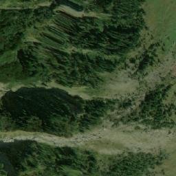 Satellite imagery of Muntele Zănoagei, RO