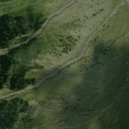 Satellite imagery of Muntele Zănoagei, RO
