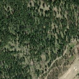 Satellite imagery of Hughes Creek Placer Mine, US