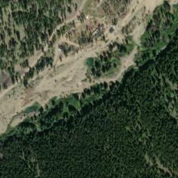 Satellite imagery of Hughes Creek Placer Mine, US