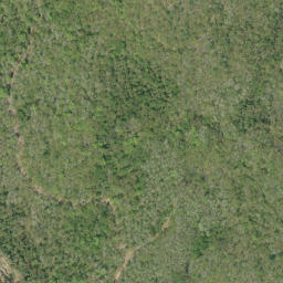 Satellite imagery of Sauers Mountain, CA