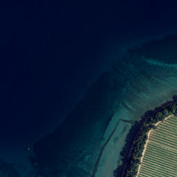 Satellite imagery of Debeli Rtič, SI